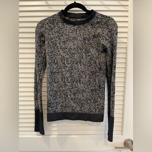 Lululemon Rest Less Pullover | White & Black